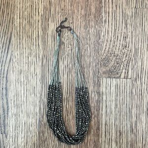 Copper Colored Beaded Necklace